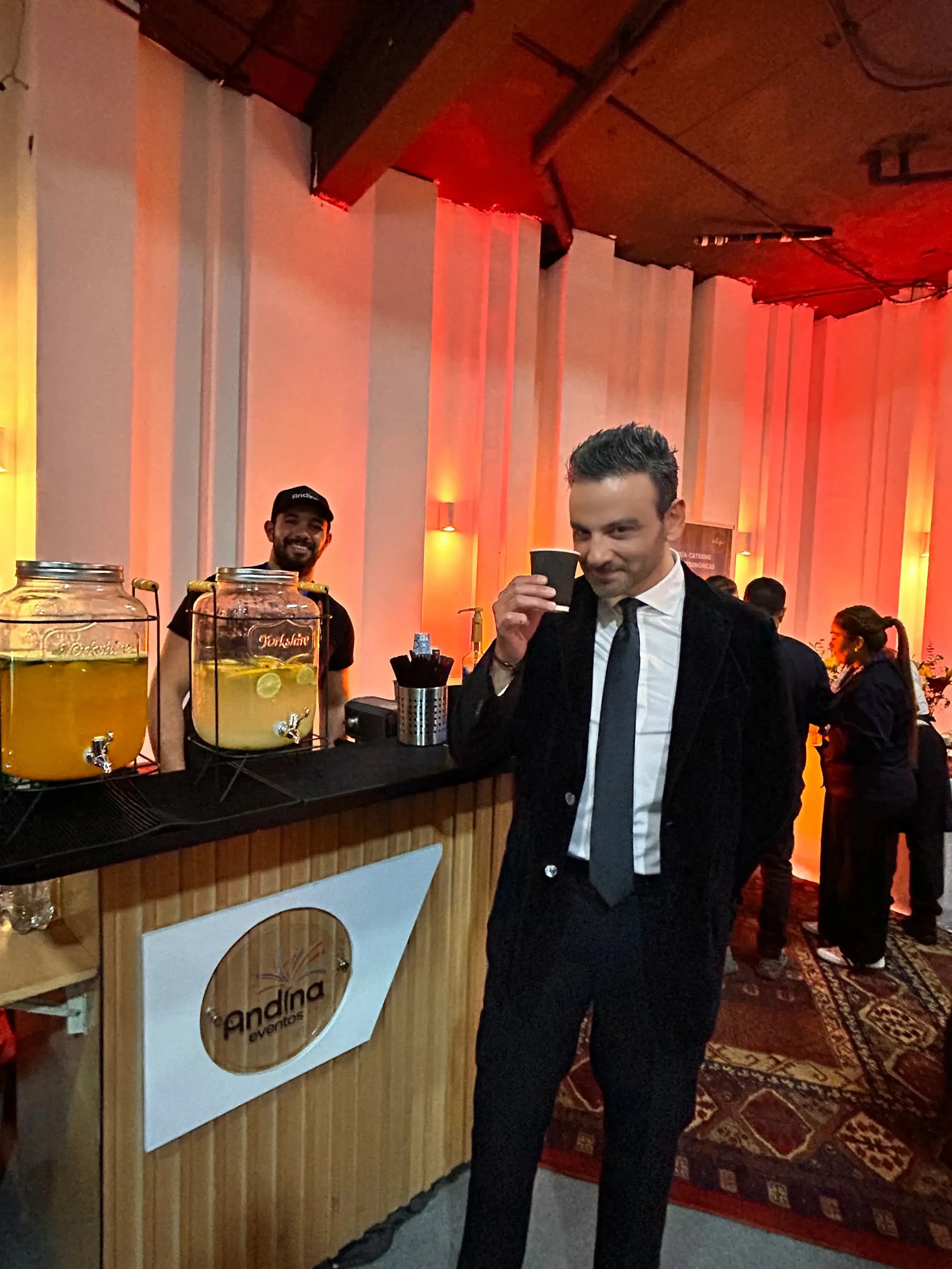Servicio de barra de tragos Andina Eventos
