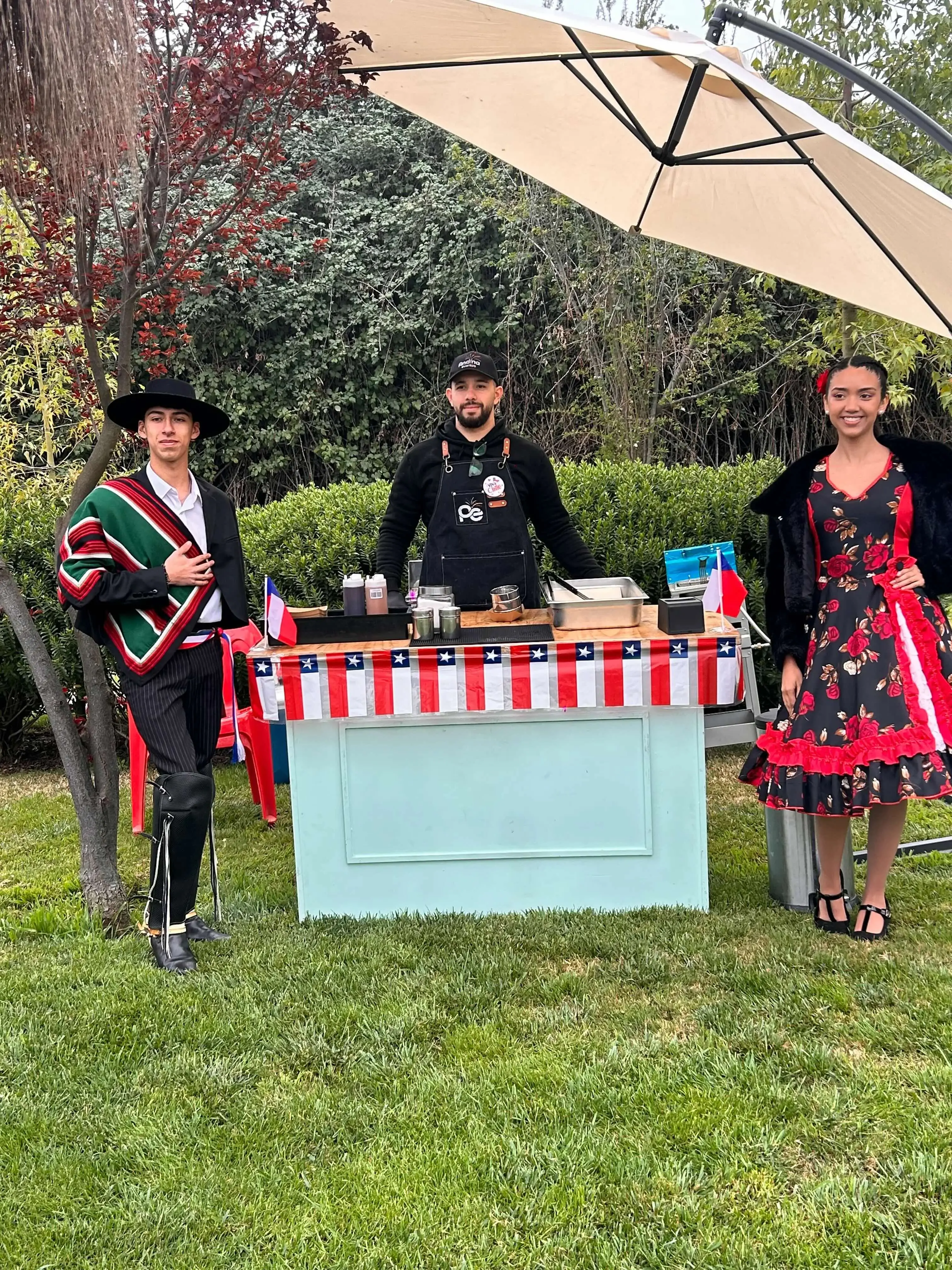 Carrito de completos para eventos