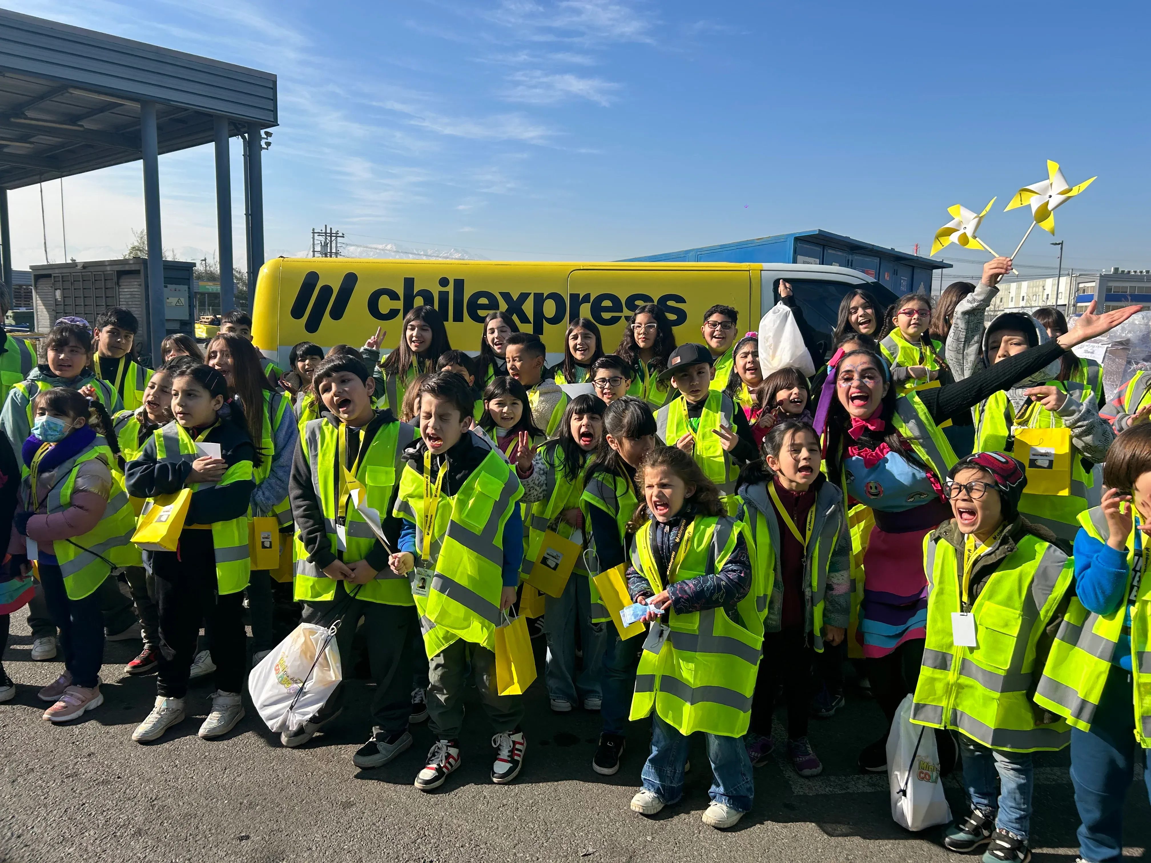 Sector diferenciado para niños dentro del evento
